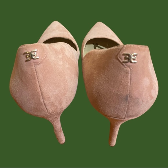 COPY - Baby pink suede stilettos - Hazel Pump - Picture 3 of 5